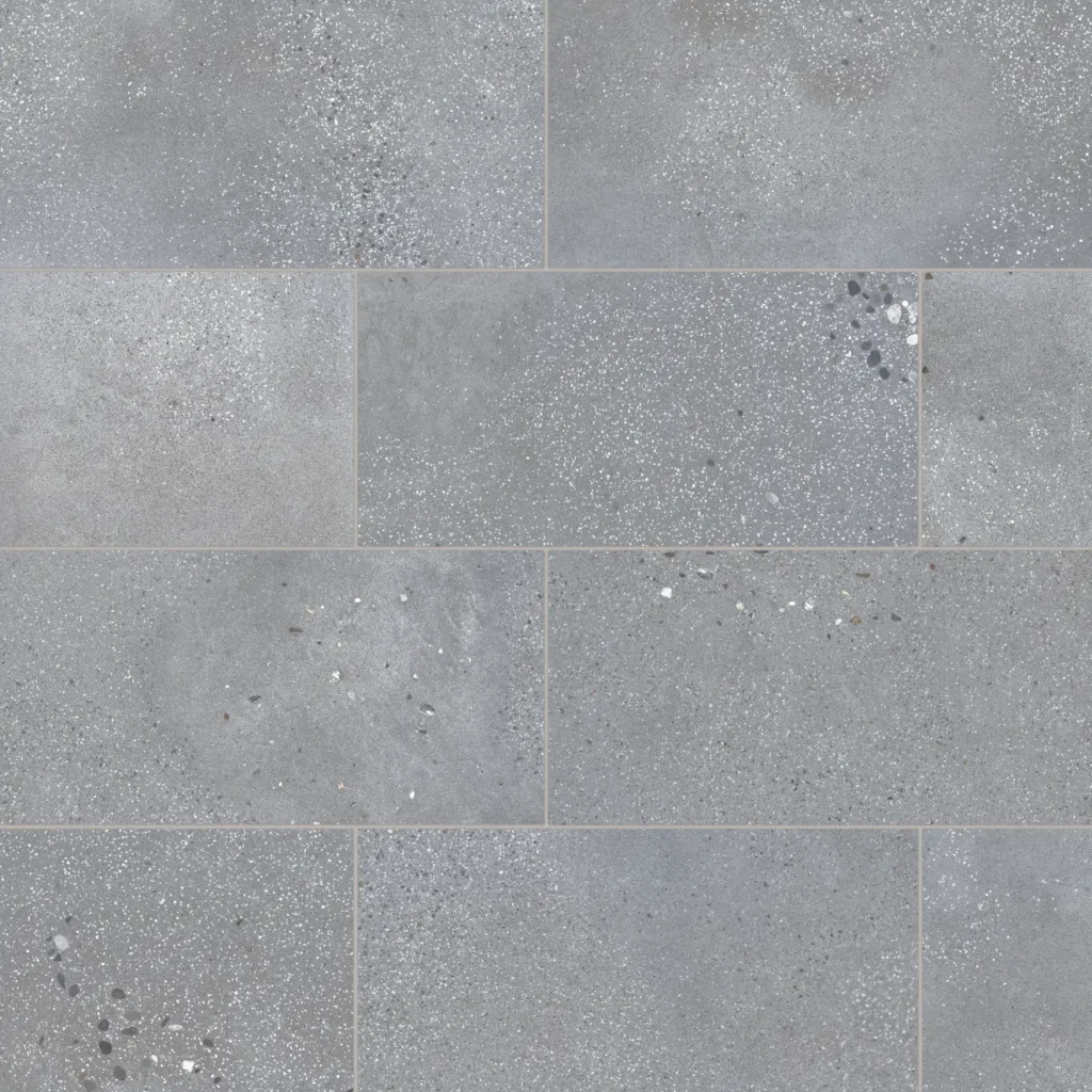 Area 51 12 x 24 Matte Porcelain Field Tile in Steel