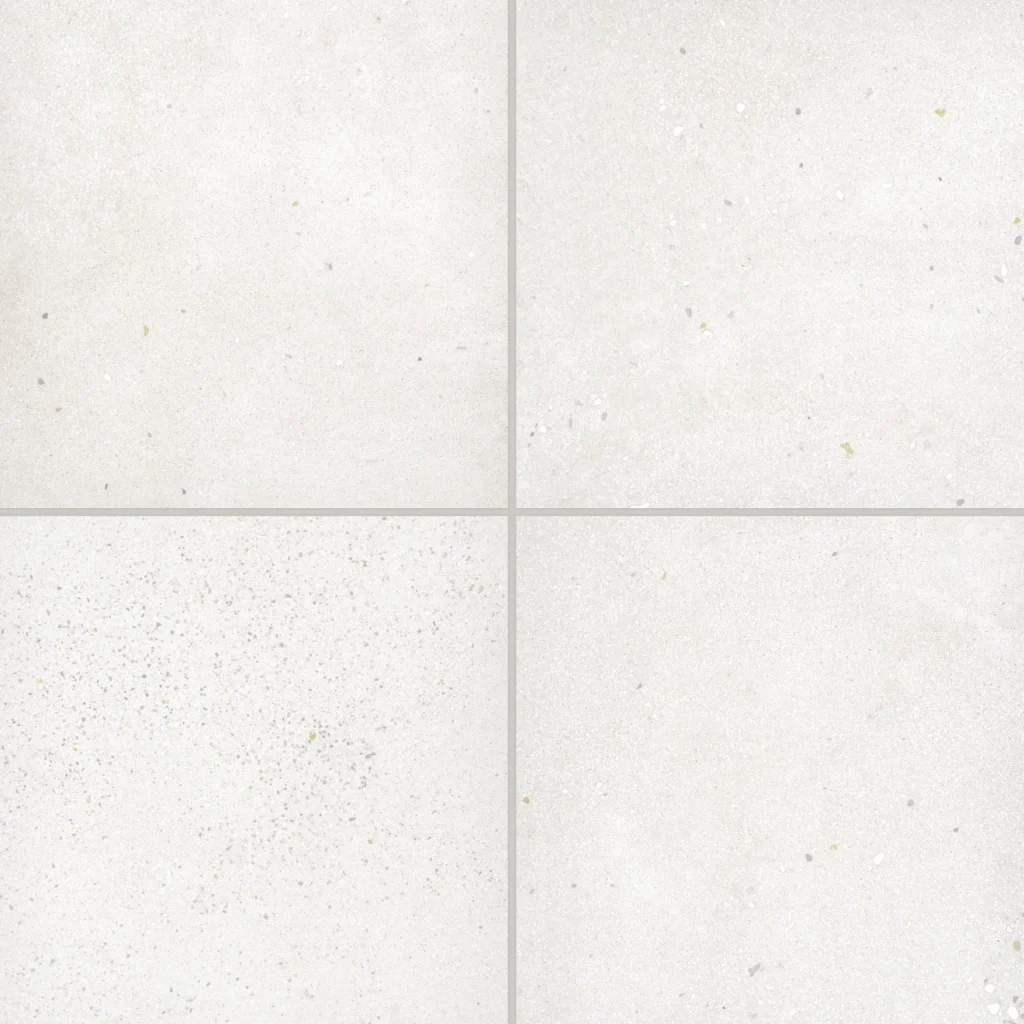 Area 51 24 x 24 Matte Porcelain Field Tile in White