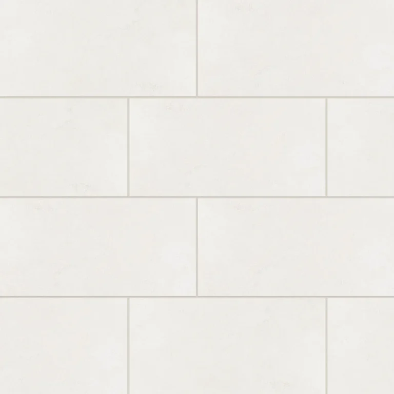 Loft 12 x 24 Honed Porcelain Field Tile in White