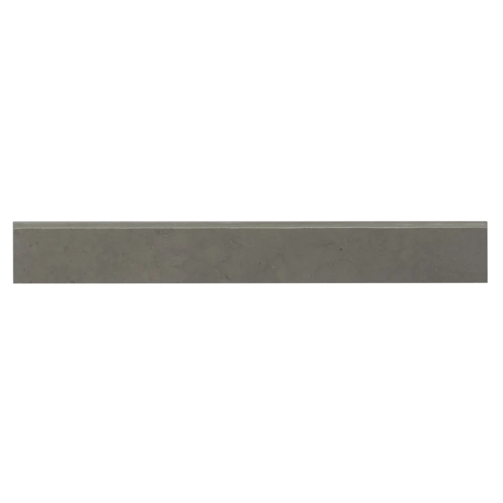 Materika 3 x 24 Matte Porcelain Bullnose Trim in Mud