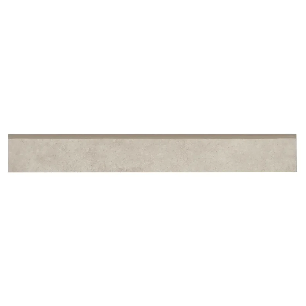 Materika 3 x 24 Matte Porcelain Bullnose Trim in Sand