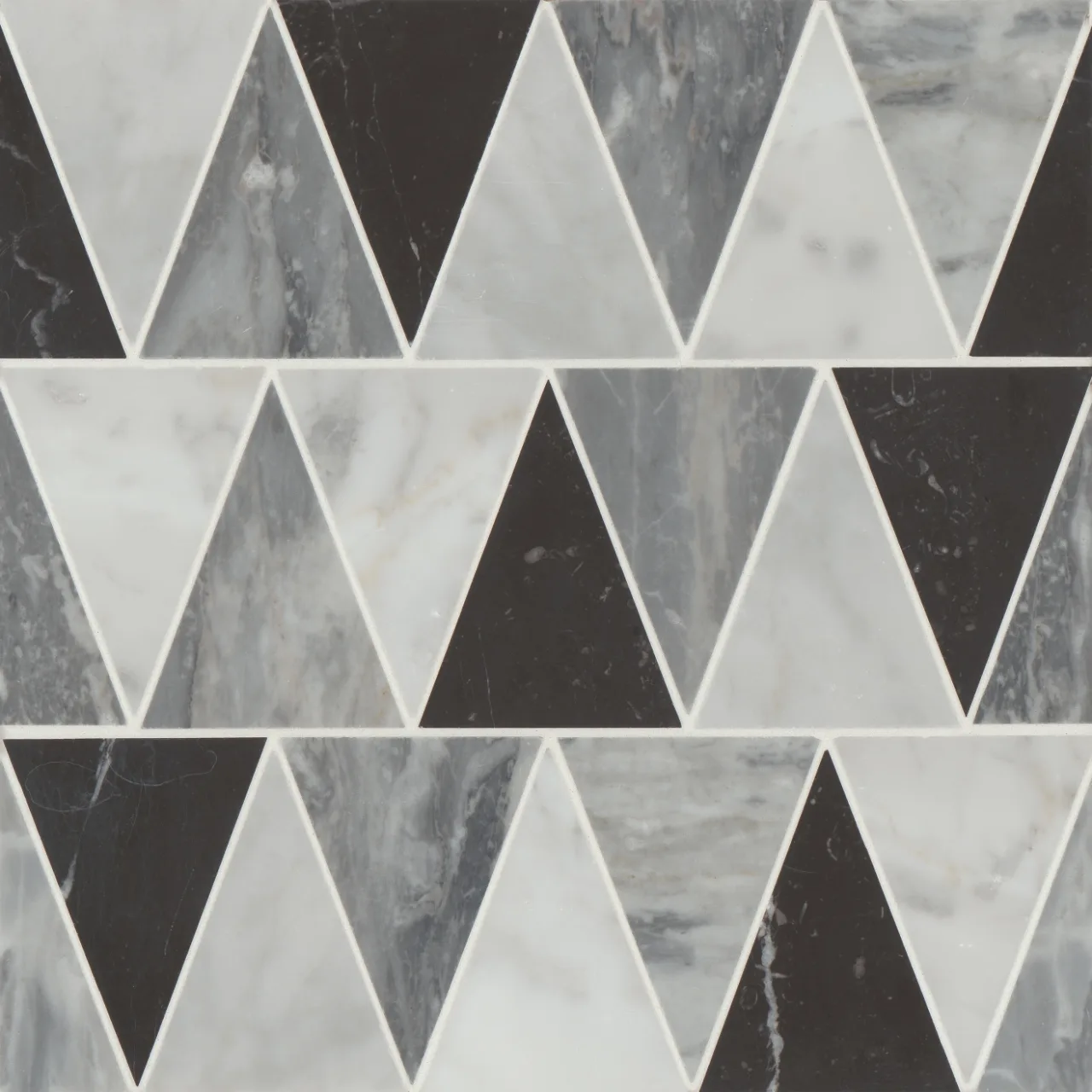 Modni Beckett Honed Marble Mosaic