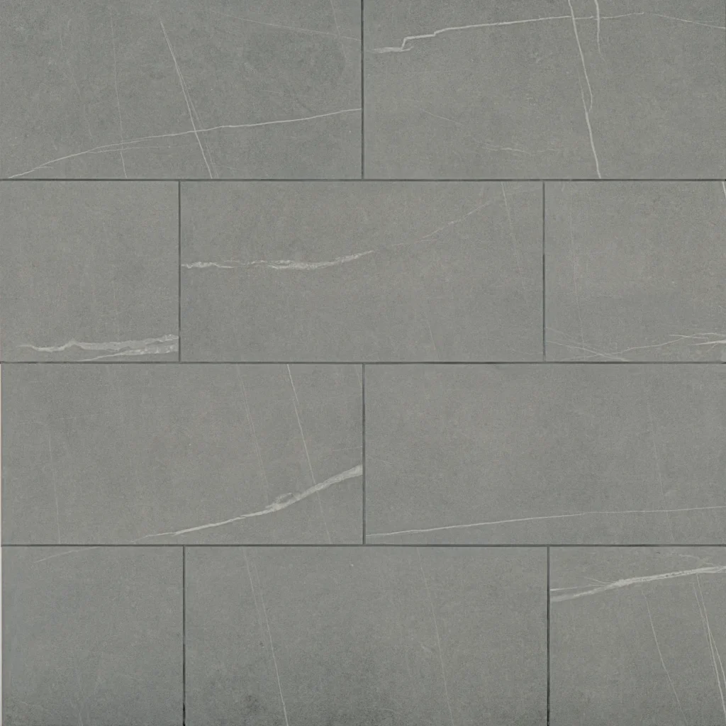 Nomade 12x24 Matte Porcelain Tile in Argent