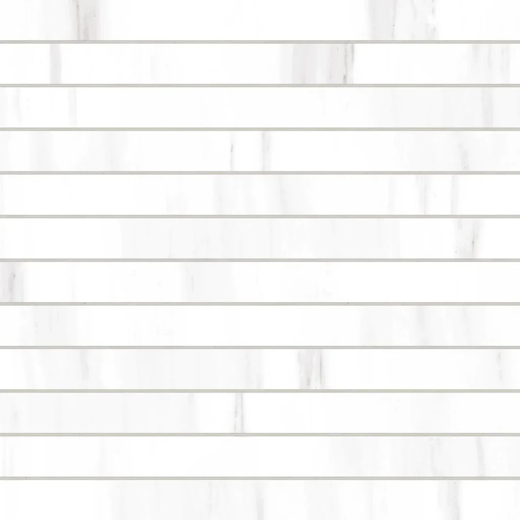 Prati 1 x 12 Honed Porcelain Mosaic in Dolomite