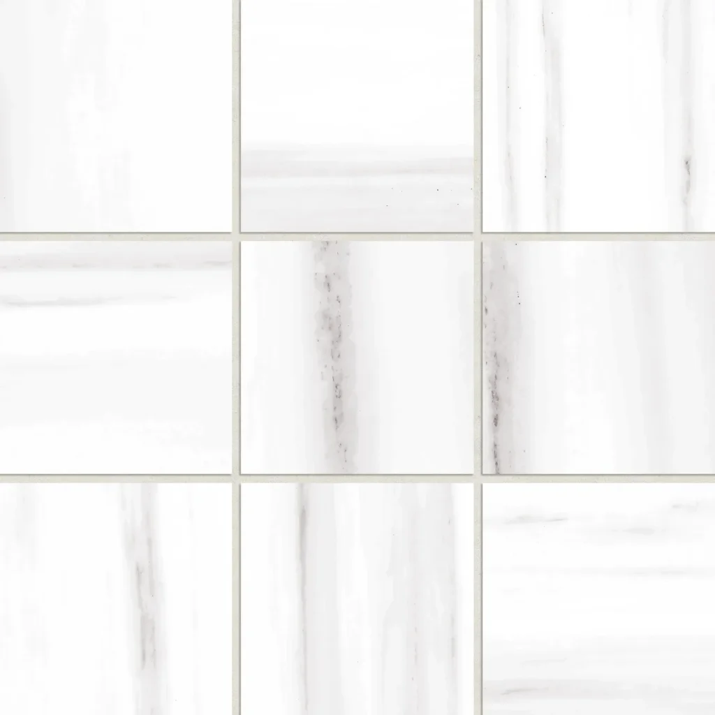 Prati 4 x 4 Honed Porcelain Mosaic in Dolomite